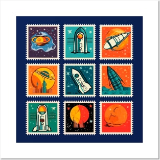 Exclusive Space Stamps Posters and Art